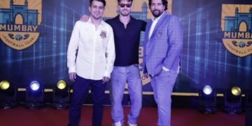 Tiger Shroff launches Mumbay FC Event amidst Football legends