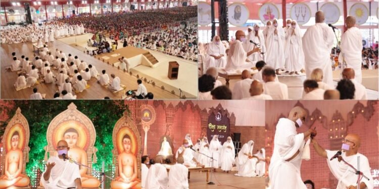 Attaining ascetic life is only possible through great fortune: Acharya Shri Mahashraman