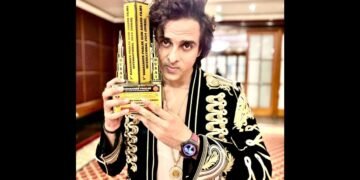 Actor Kabbir Honored with Dadasaheb Phalke Award for Most Influential Stylist Man of the Year 2024 in Dubai.