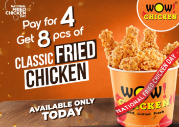 Wow! Chicken by Wow! Momo Celebrates Wow! Fried Chicken Day with an Irrestible Offer: Buy 4, Get 8 Pieces of Fried Chicken!