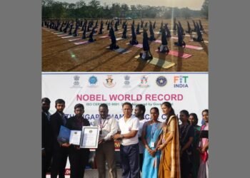S. Thangapazham Medical College Made An Historical Nobel World Record Attempt On 10th International Yoga Day – 2024
