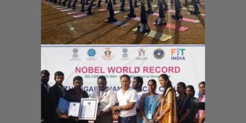 S. Thangapazham Medical College Made An Historical Nobel World Record Attempt On 10th International Yoga Day – 2024