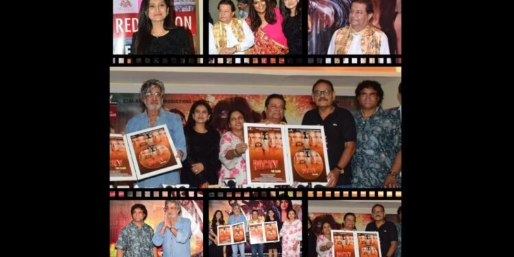 Padma Shri Anup.Jalota launches Star Angel Film Productions’ Rocky – The Slave music on Red Ribbon