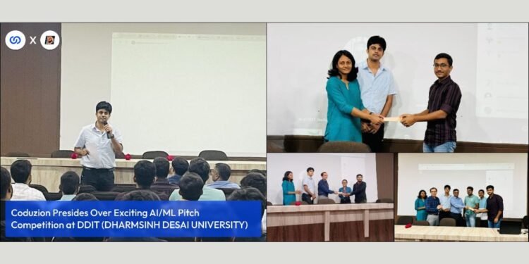 Coduzion Presides Over Exciting AI/ML Pitch Competition at DDIT