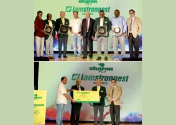 SharonPly hosted the fifth edition of the #iamstrongest awards to honour the sports legends