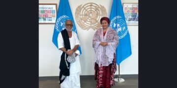 UN Deputy Secretary-General Amina Mohammed Meets Morari Bapu