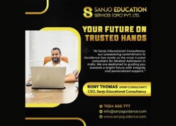 Expert Educational Consultant Mr. Rony Thomas Debuts Premium Medical Admission Services