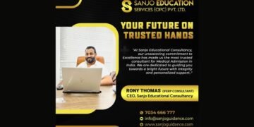Expert Educational Consultant Mr. Rony Thomas Debuts Premium Medical Admission Services