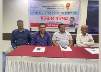State-Level Carrom and District-Level Badminton Tournaments Organized in Memory of late MLA Vinayakji Nimhan