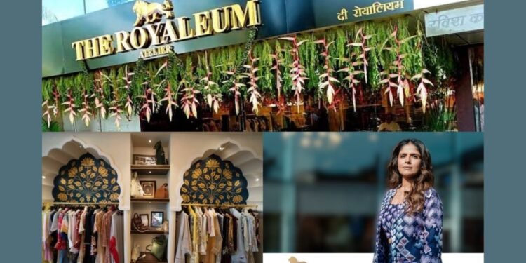 Hetal Shah’s ‘The Royaleum’ is a glitter of heritage grandiose in this modern fashion world.