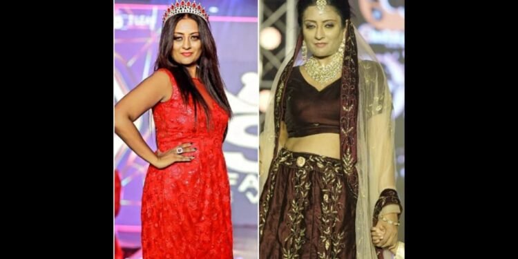 Anjana Mathew Won the titles of Mrs. India Empress of the Nation and Trendsetter 2023 at the Diva Pageant