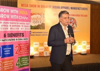Second Edition Of Cmai’s Brands Of India In Dubai From 12-14 November 2024 To Raise Market Sentiments For Indian Apparel Manufacturers