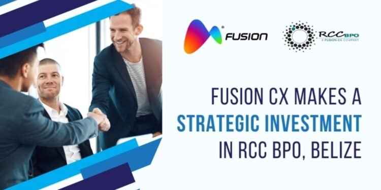 Fusion CX Announces Strategic Investment in RCC BPO, Belize