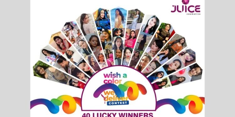 JUICE Cosmetics presents the finalists for “Face of Juice TOP 5” and celebrates 40 outstanding individuals with exclusive, personalised shades