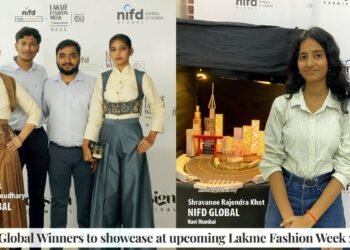 The Race to Lakme Fashion Week x FDCI Heats Up as NIFD Global’s Design Carnival enters Day 2