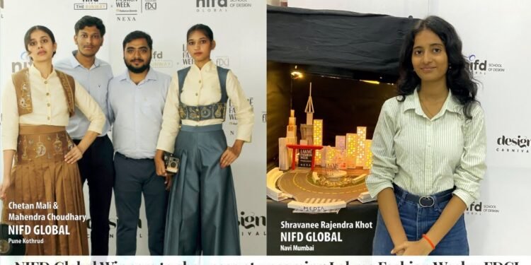 The Race to Lakme Fashion Week x FDCI Heats Up as NIFD Global’s Design Carnival enters Day 2