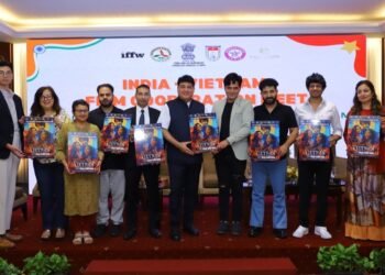 Sarvesh Goel Unveils Poster for “Love in Vietnam” at Namaste Vietnam Festival