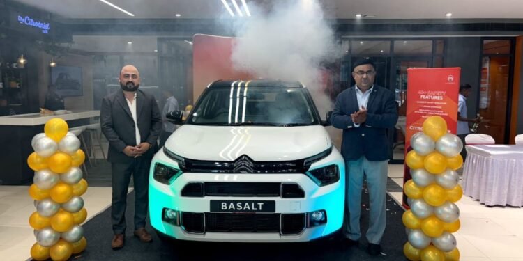 Citroen Basalt – Mainstream SUV Coupe launched in Surat at Nanavati Showroom