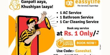 Ganpati aaya Khushiyan laya ! 1 Rs mein Khushiya