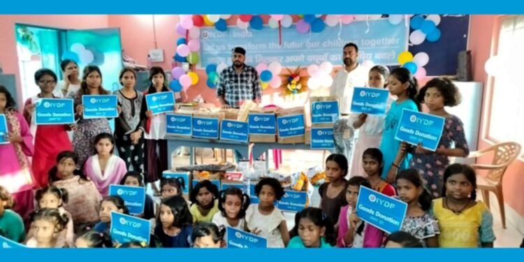 IYDF and Flower Hub Partner to Bring Hope and Care to Underprivileged Children