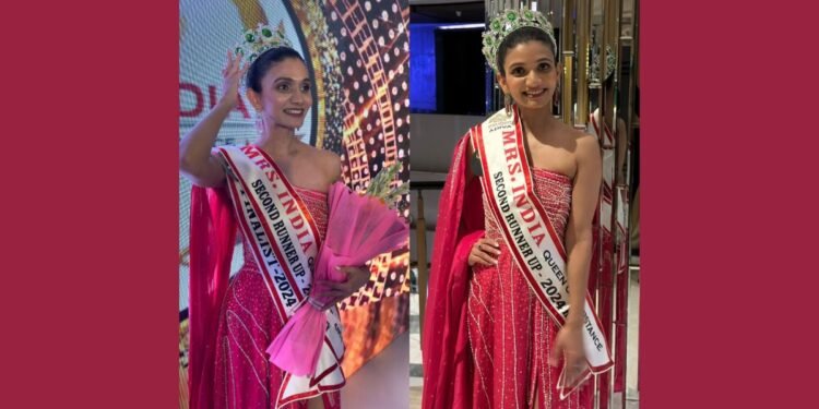 Sugandha Crowned Mrs. India Queen of Substance 2024: A Triumph of Beauty, Brains, and Passion
