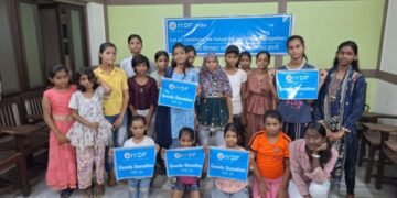 IYDF and Sharma Packers and Movers Join Forces to Bring Joy and Support to Kanpur Orphanage Girls