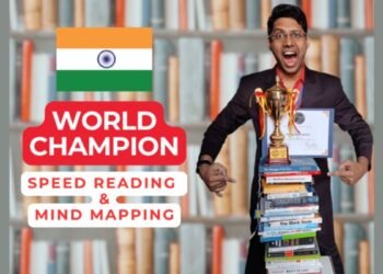 India’s Rajneesh Barapatre Makes History, Wins World Championship in Speed Reading & Mind Mapping