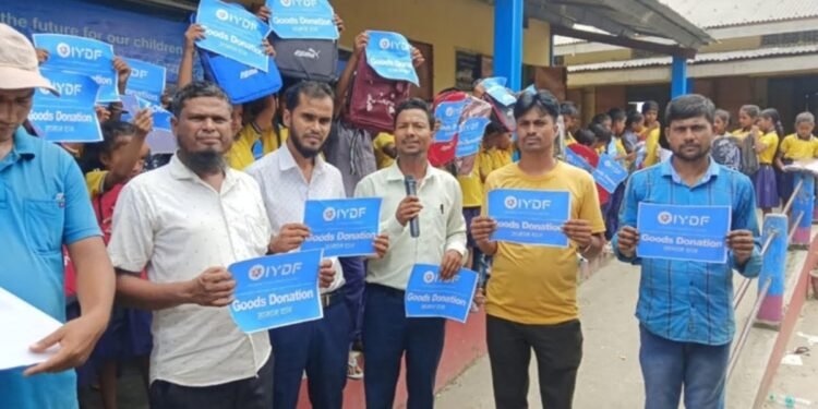 IYDF and Online Service Ignite Hope: Bringing Warmth to Children at Kasumari Sonari Gaon LP School