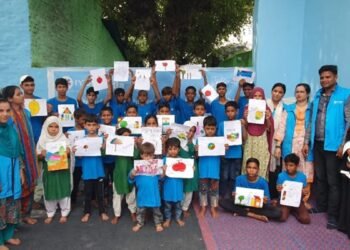 IYDF and Digital Omnicon Empower Sambhal Children Through Art and Dance