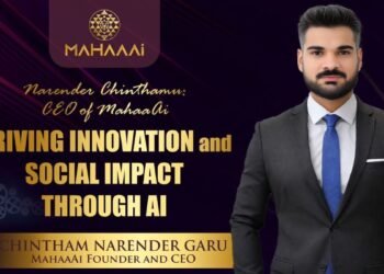 Narender Chinthamu: Founder And CEO of MahaaAi Driving Innovation and Social Impact Through AI