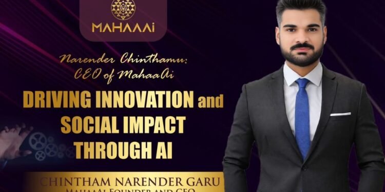 Narender Chinthamu: Founder And CEO of MahaaAi Driving Innovation and Social Impact Through AI