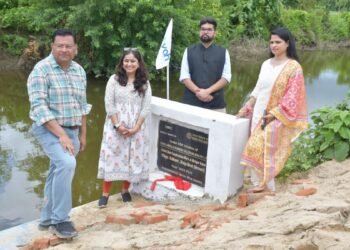 Inauguration of New Check Dams In Shravasti Under Konica Minolta’s CSR Initiative ‘Project Pravah’