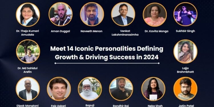 Meet 14 Iconic Personalities Defining Growth & Driving Success in 2024