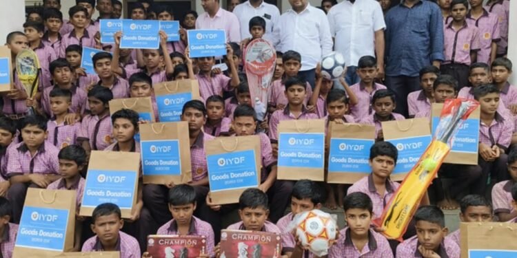 IYDF Partners with M/s. Shri Sai Multi Services to Plant the Seeds of Knowledge for Orphanage Children