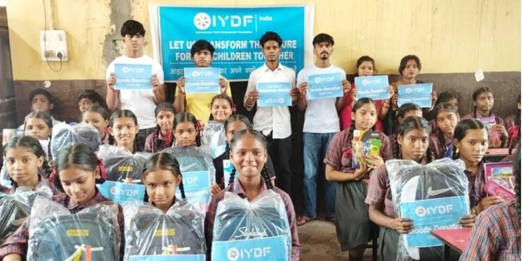 IYDF and Full Clean Dry-Cleaning Service Partner to Support Students of Madhav Vidyaniketan School