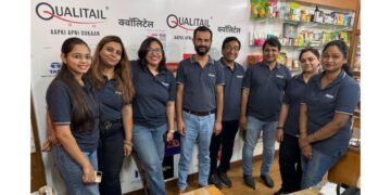 Priority launch of new qcomm app Qualitail in Dhule on September 15th