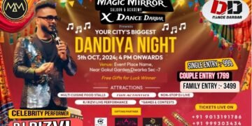 Experience RJ Rizvi’s Stylish Performance and Striking Looks at Dandiya Night!