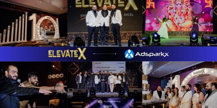 Elevating has a new meaning: Adsparkx celebrates its 10th Annual Day