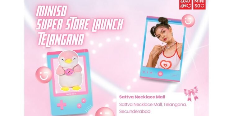 Join the Excitement: Grand Opening of Miniso Superstore at Sattva Necklace Mall, Secunderabad