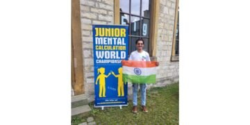 Umar Faruk Patel Makes Surat Proud at International Mental Calculation Championship