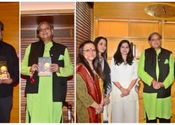 Shashi Tharoor unveils Prabha Khaitan Foundation’s book rack in Kolkata; releases his latest book