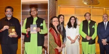 Shashi Tharoor unveils Prabha Khaitan Foundation’s book rack in Kolkata; releases his latest book