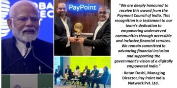 Pay Point India Network Pvt. Ltd. Recognized as Best Business Correspondent at Global Fintech Fest