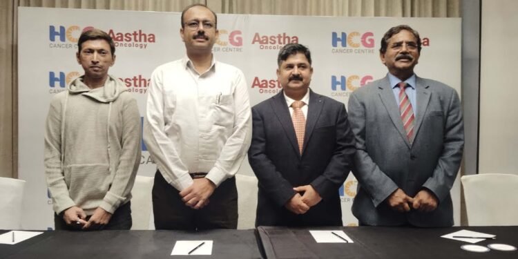 Gujarat’s First Robotic Neck Dissection with Free Flap Reconstruction Performed at HCG Aastha Cancer”
