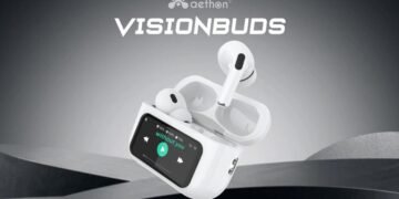 New Aethon VisionBuds Launched with On-Case Touch-Screen Display, ANC+ENC, Among Other Cool Features, Check Details