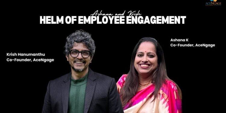 Ashana and Krish at the Helm of Employee Engagement