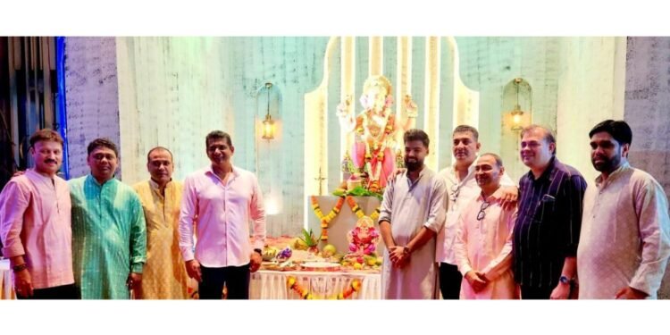 Auris Serenity Tower Residents Unite for Memorable Ganeshotsav Celebration