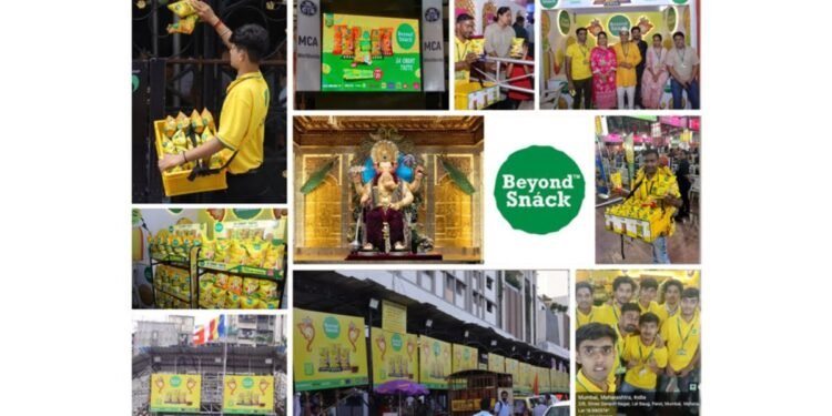 Beyond Snack Delights Devotees at Lalbaugcha Raja 2024 with Kerala Banana Chips