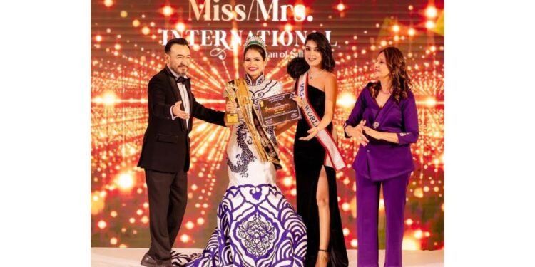 Gargi Deka Shines as 1st Runner-Up at Miss/Mrs. International Woman of Substance 2024