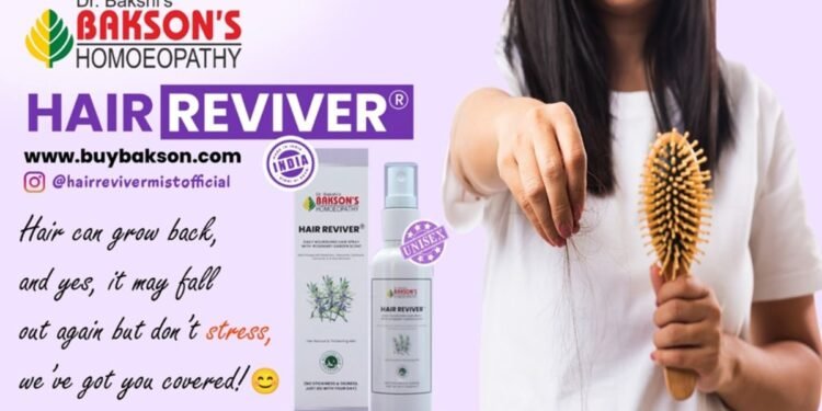 Hair Reviver Mist: A Breakthrough in Homoeopathic Hair Care